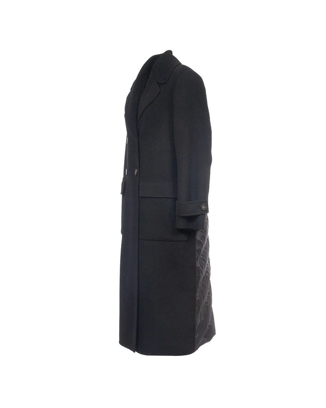 Weekend by Maxmara Black Double-Breasted Coats