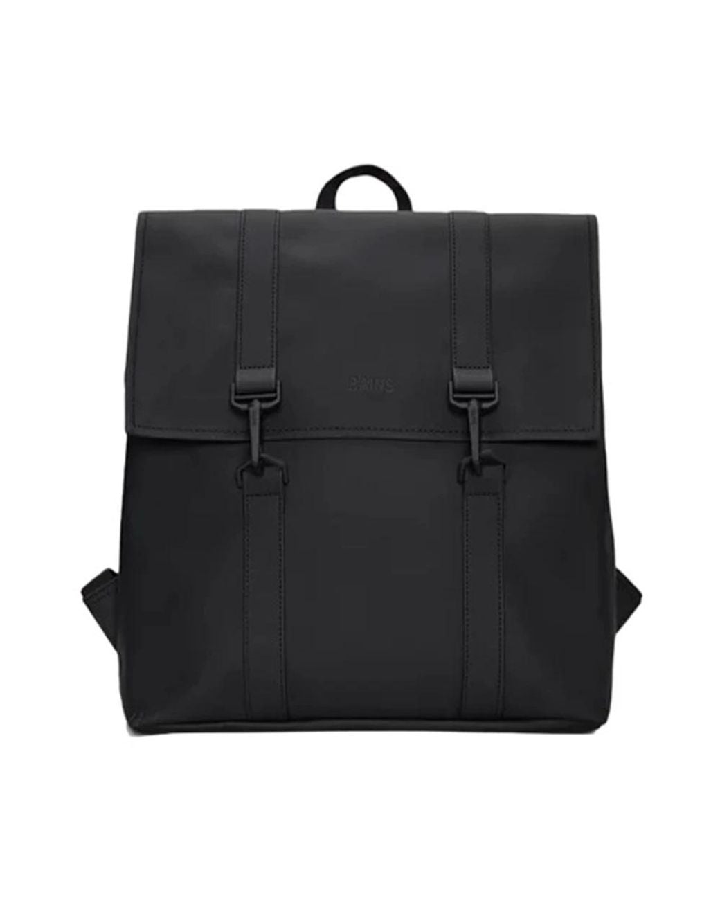 Rains Black Backpacks