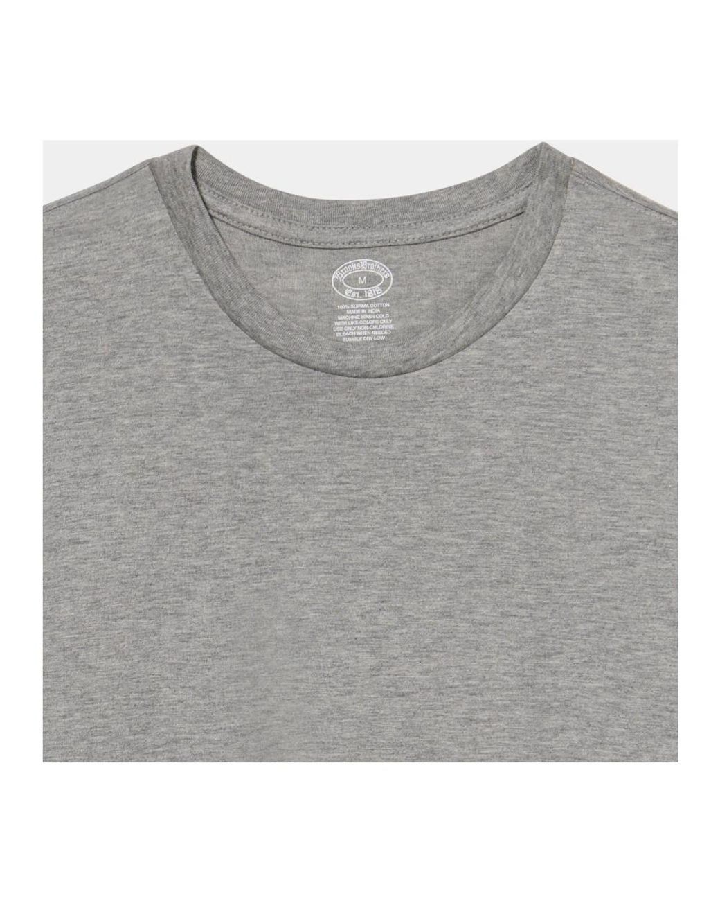 Brooks Brothers Gray T-Shirts for men