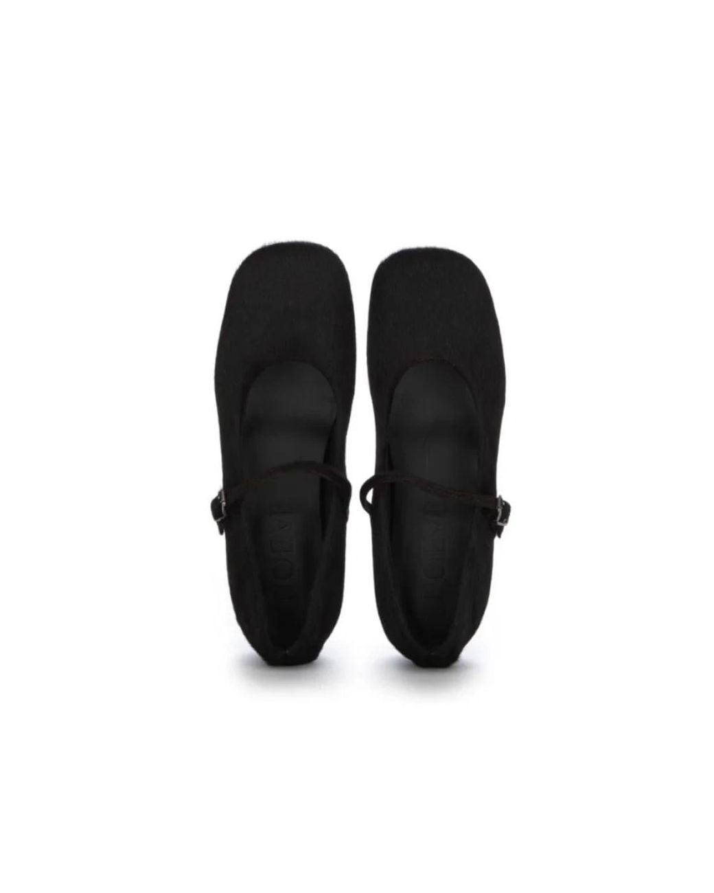 Poeve Black Ballerina Shoes