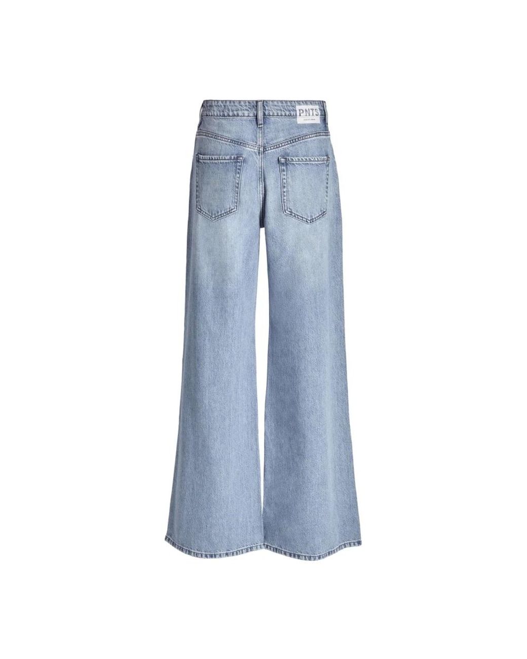 PNTS Blue Wide Jeans