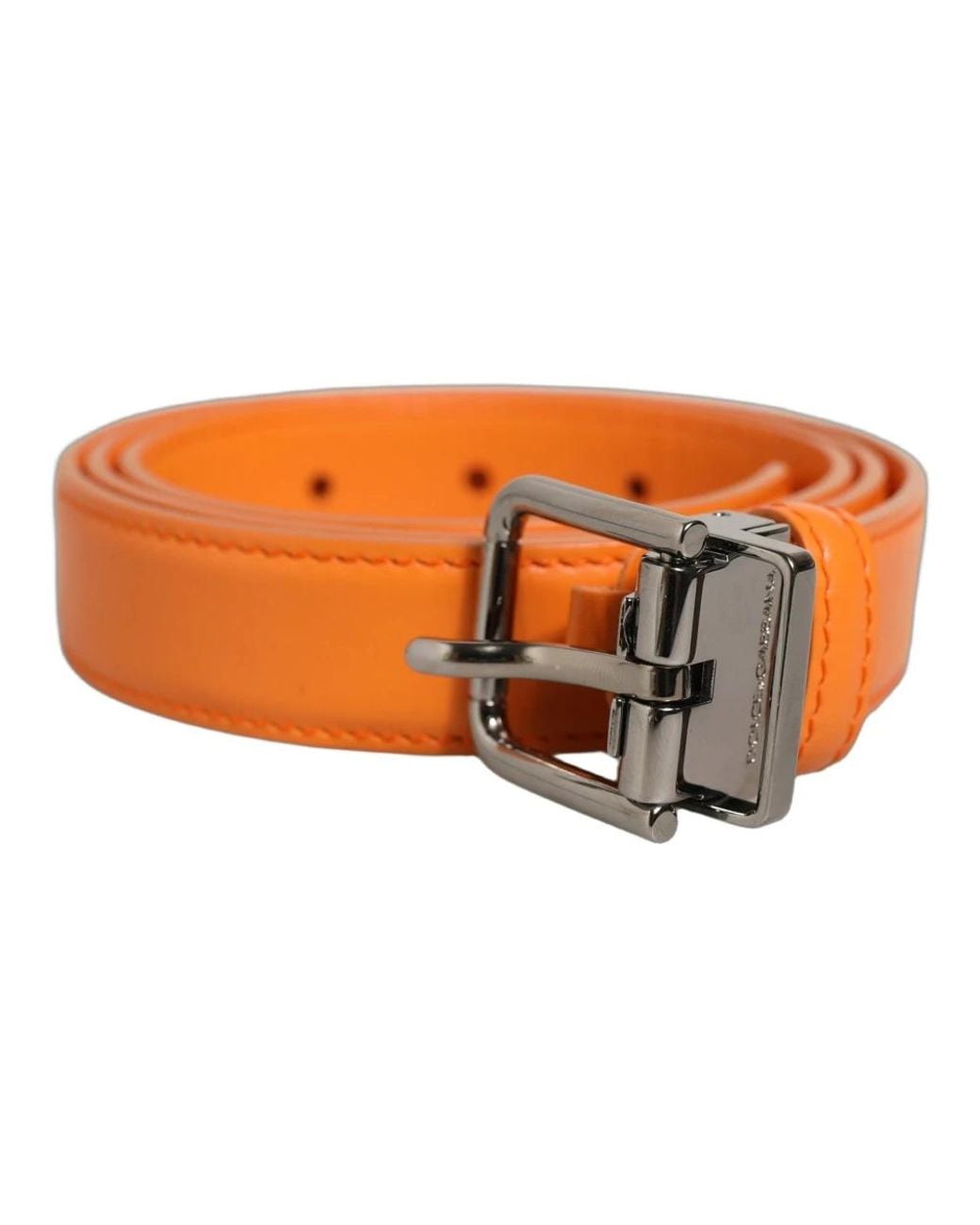 Dolce & Gabbana Orange Belts
