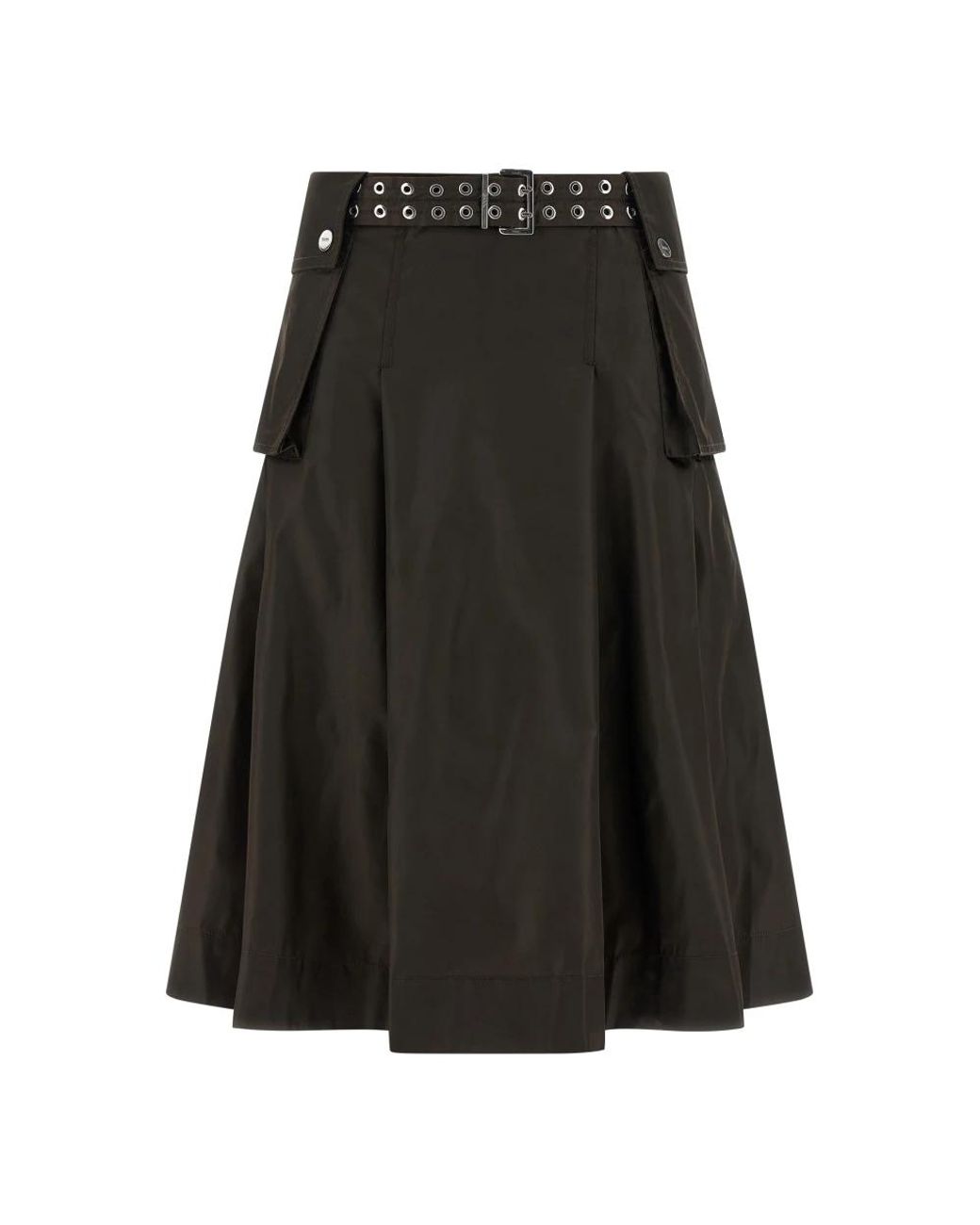 Ganni Black Midi Skirts