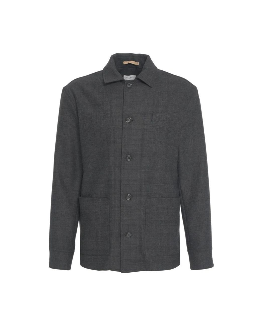 Paolo Pecora Gray Light Jackets for men