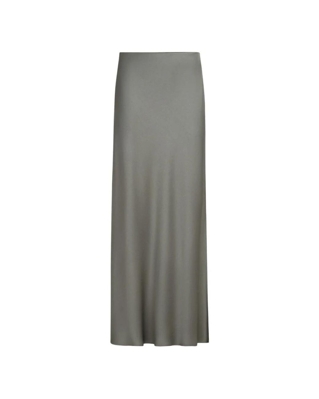 Brunello Cucinelli Gray Maxi Skirts