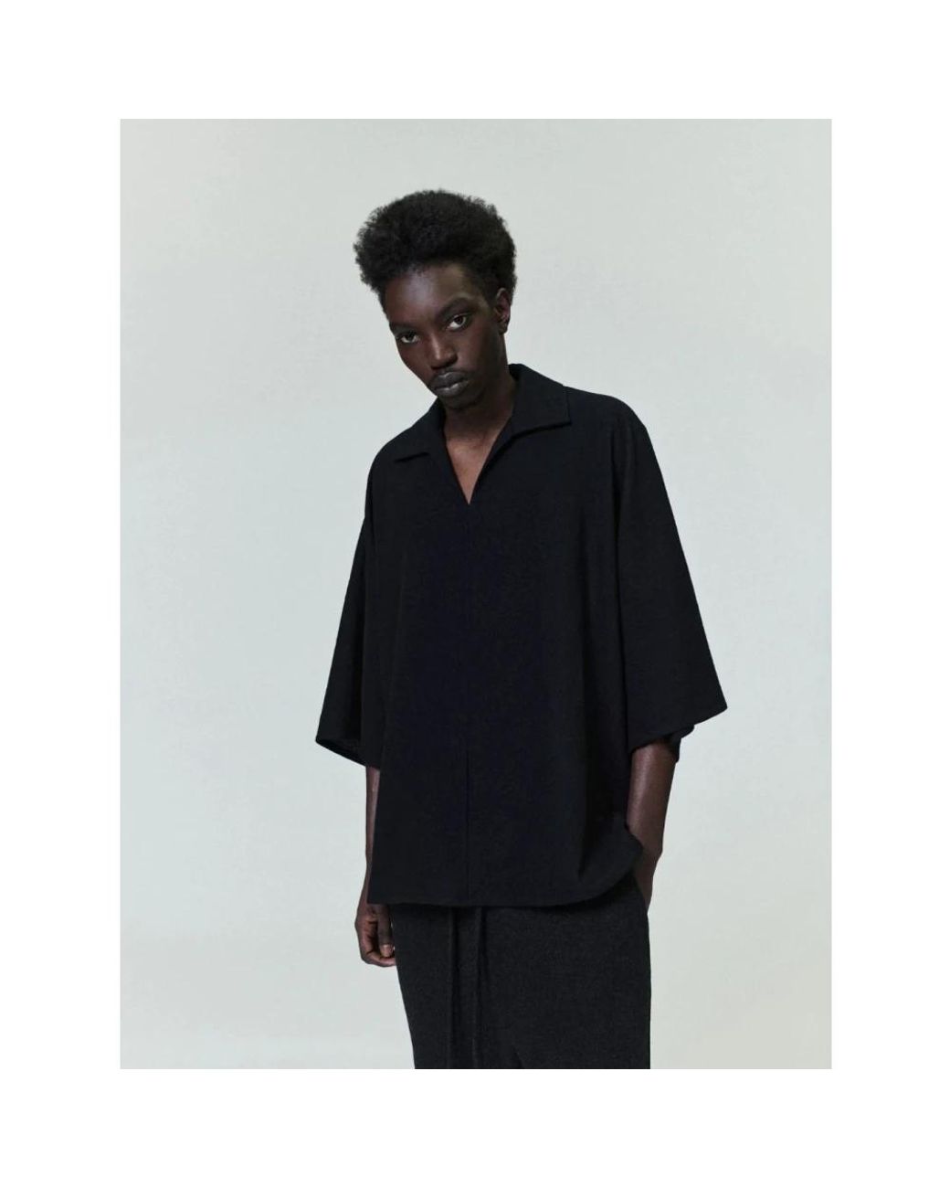 Fear Of God Black Polo Shirts for men