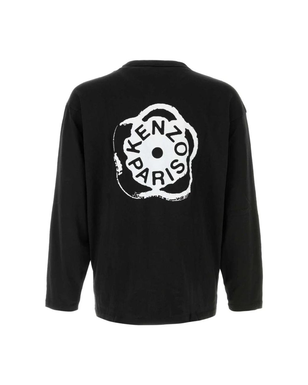 KENZO Black Long Sleeve Tops for men