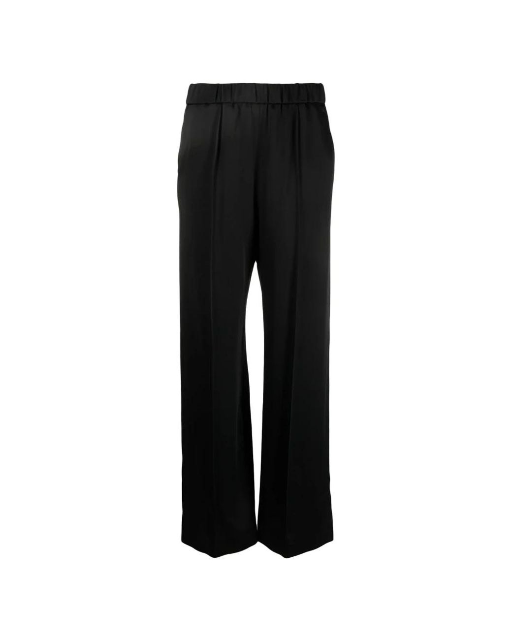 Jil Sander Black Wide Trousers