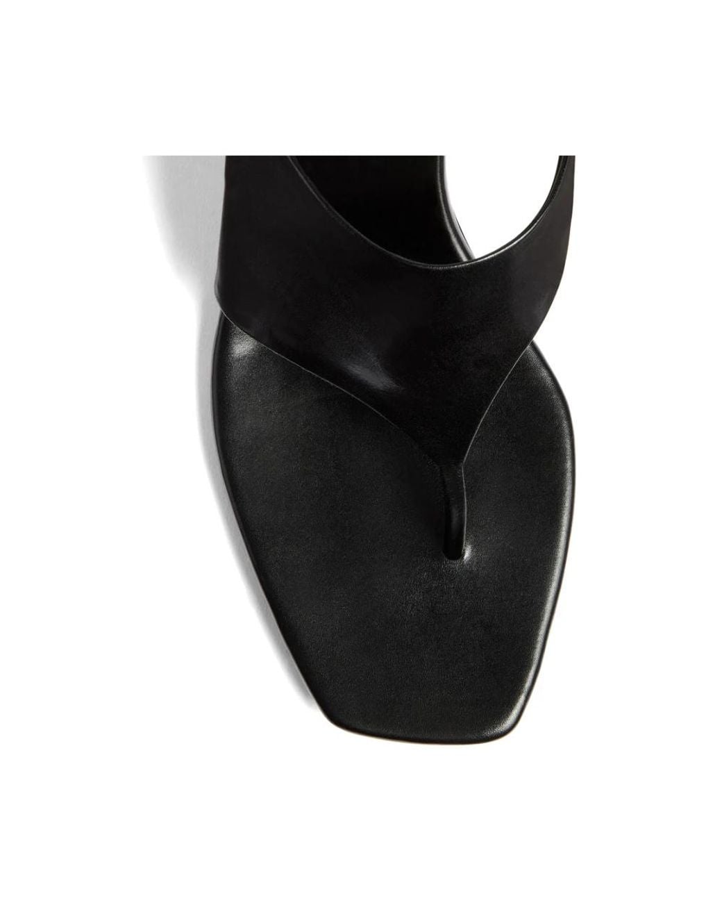 Khaite Black Heeled Mules