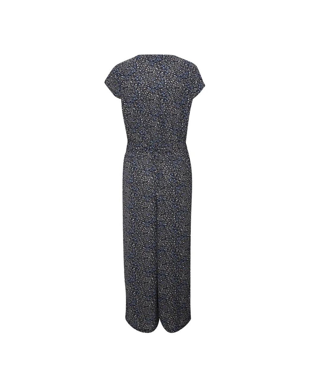Kaffe Jumpsuits & Playsuits ,Blauw ,Midnight Marine Jumpsuit in het Gray