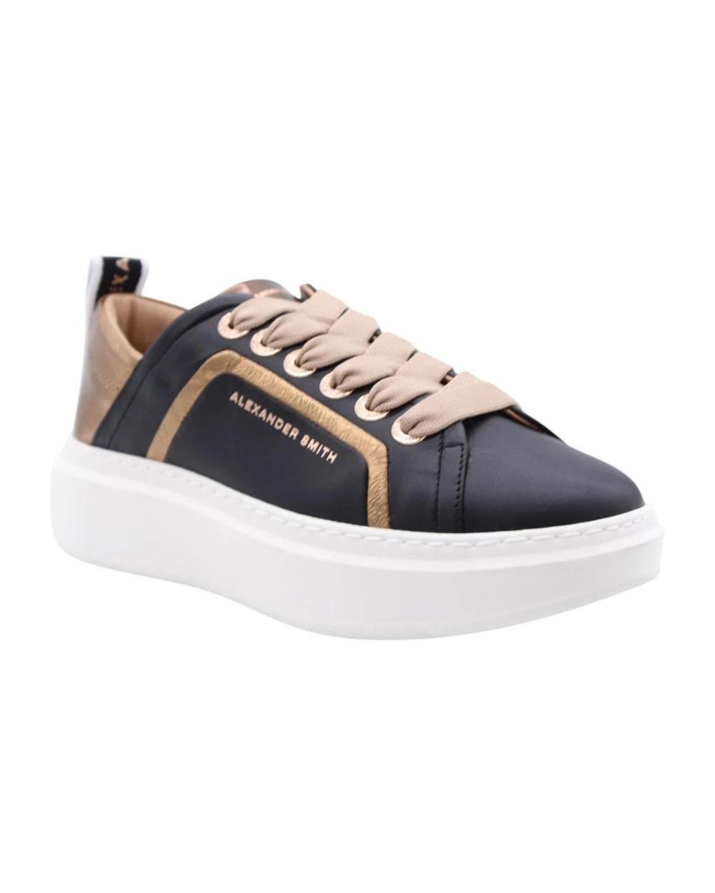 Alexander Smith Black Evisa Stylischer Sneaker