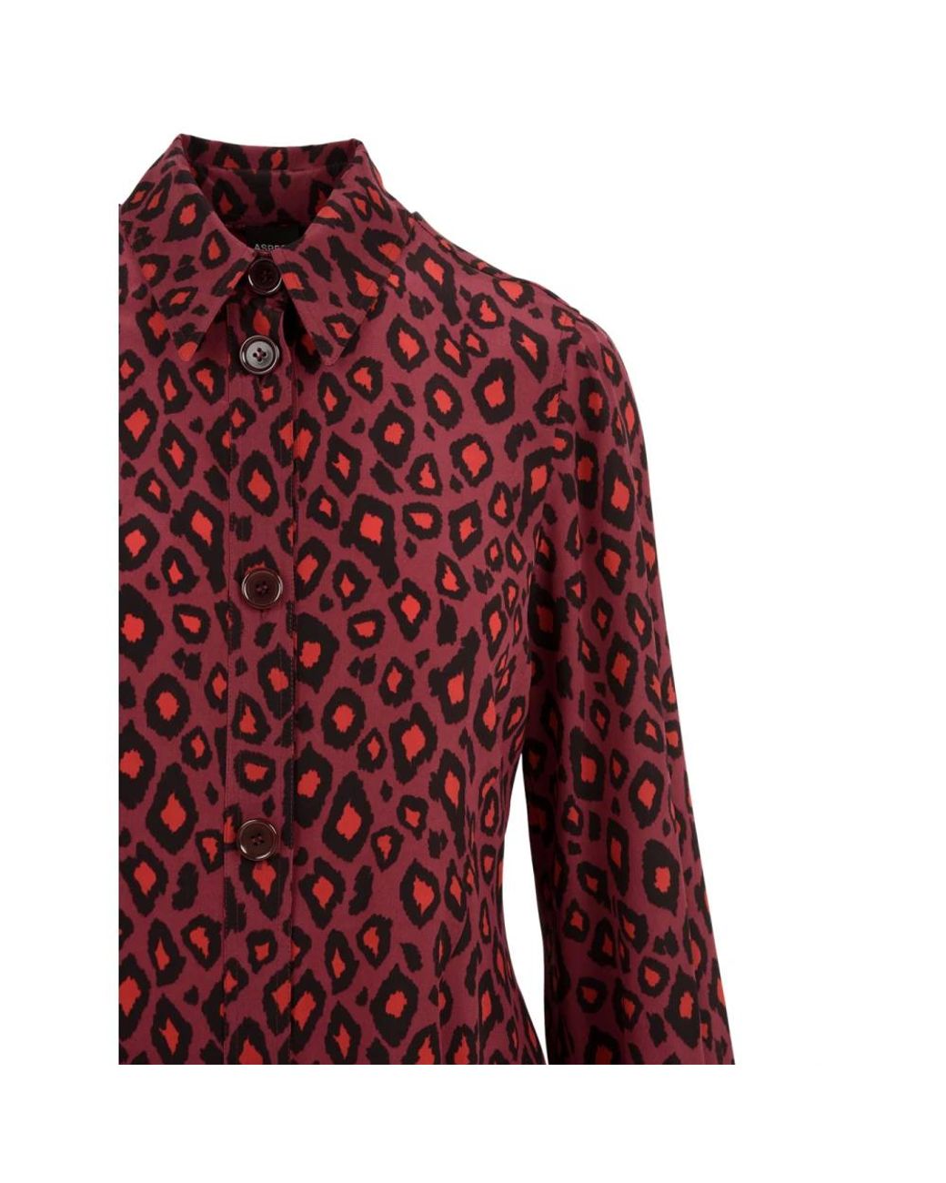 Shirt Dresses Aspesi de color Red