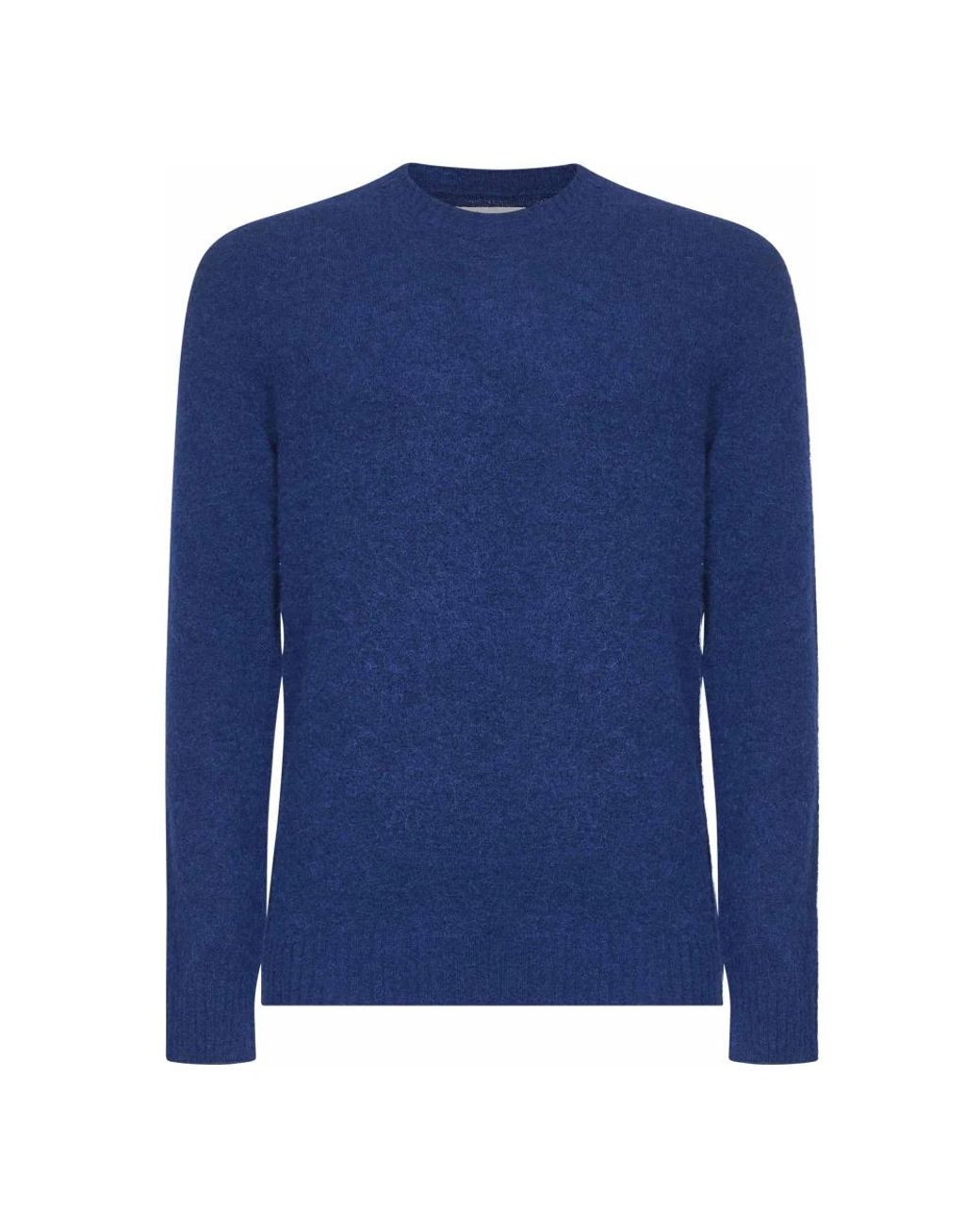 Mc2 Saint Barth Blue Round-Neck Knitwear for men
