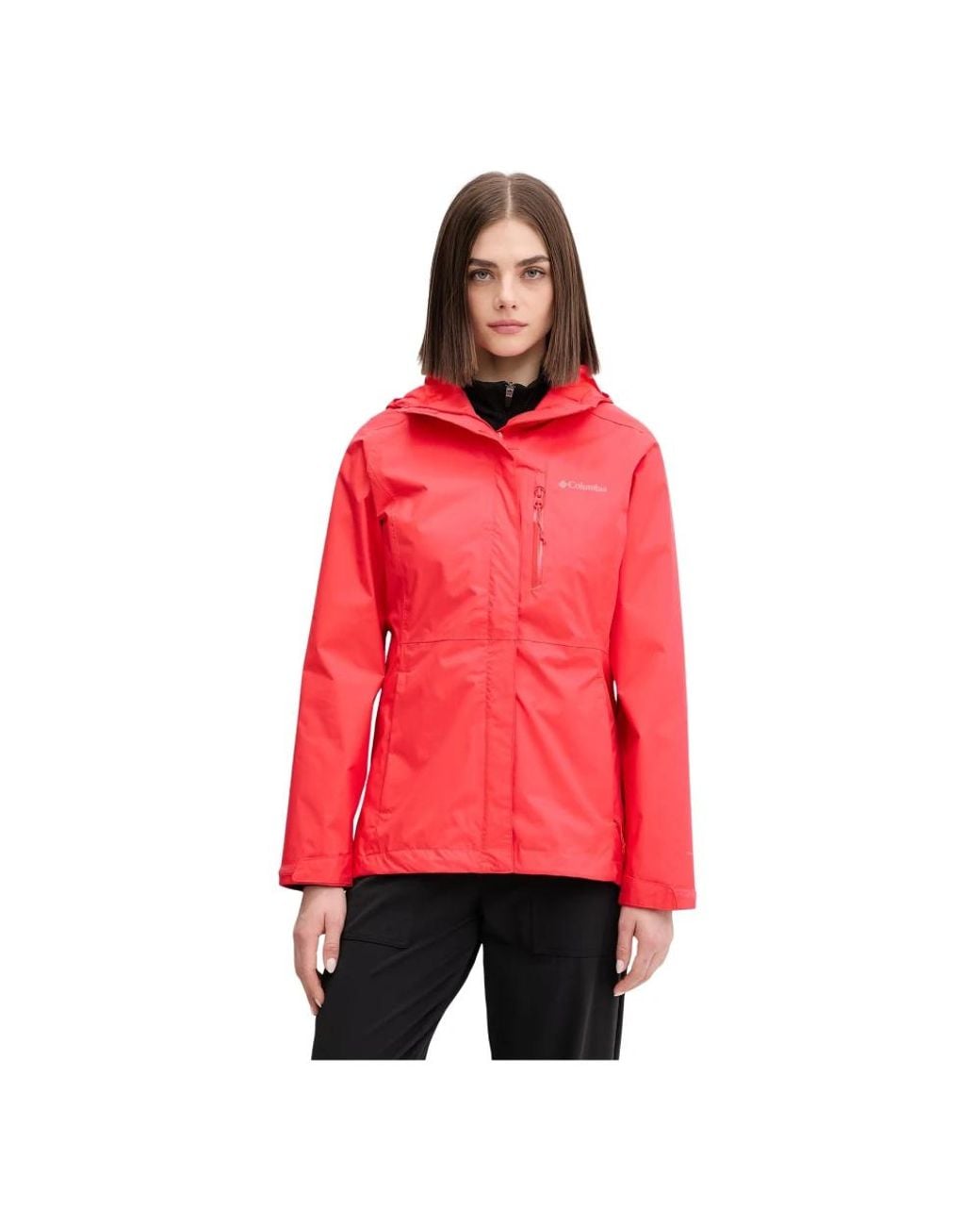 Rain Proof Jackets Columbia en coloris Red