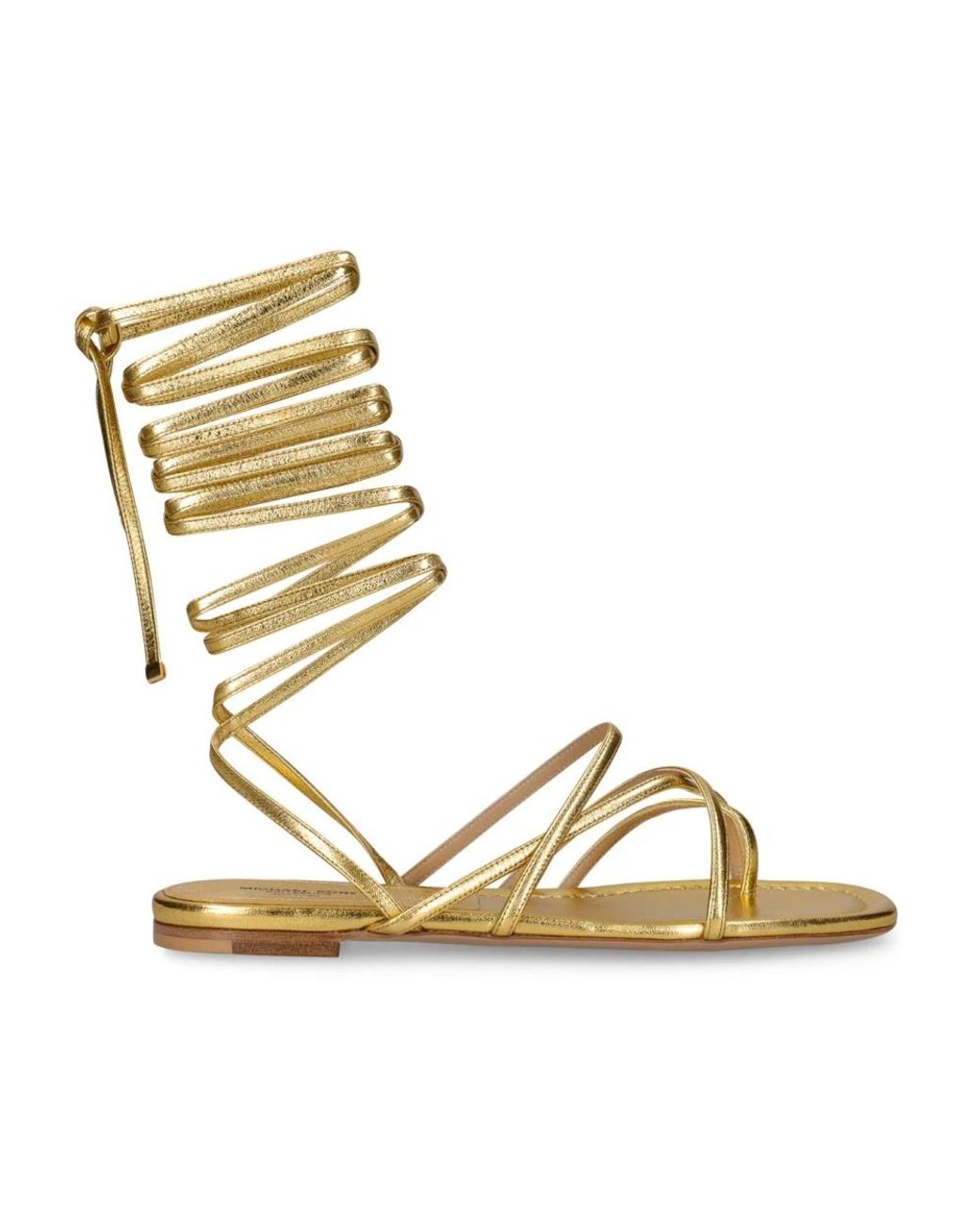 Flat Sandals Michael Kors en coloris Metallic