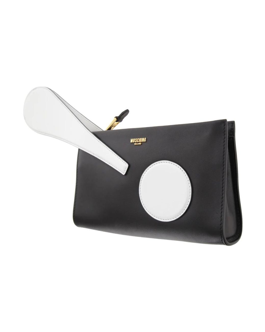 Moschino Black Clutches