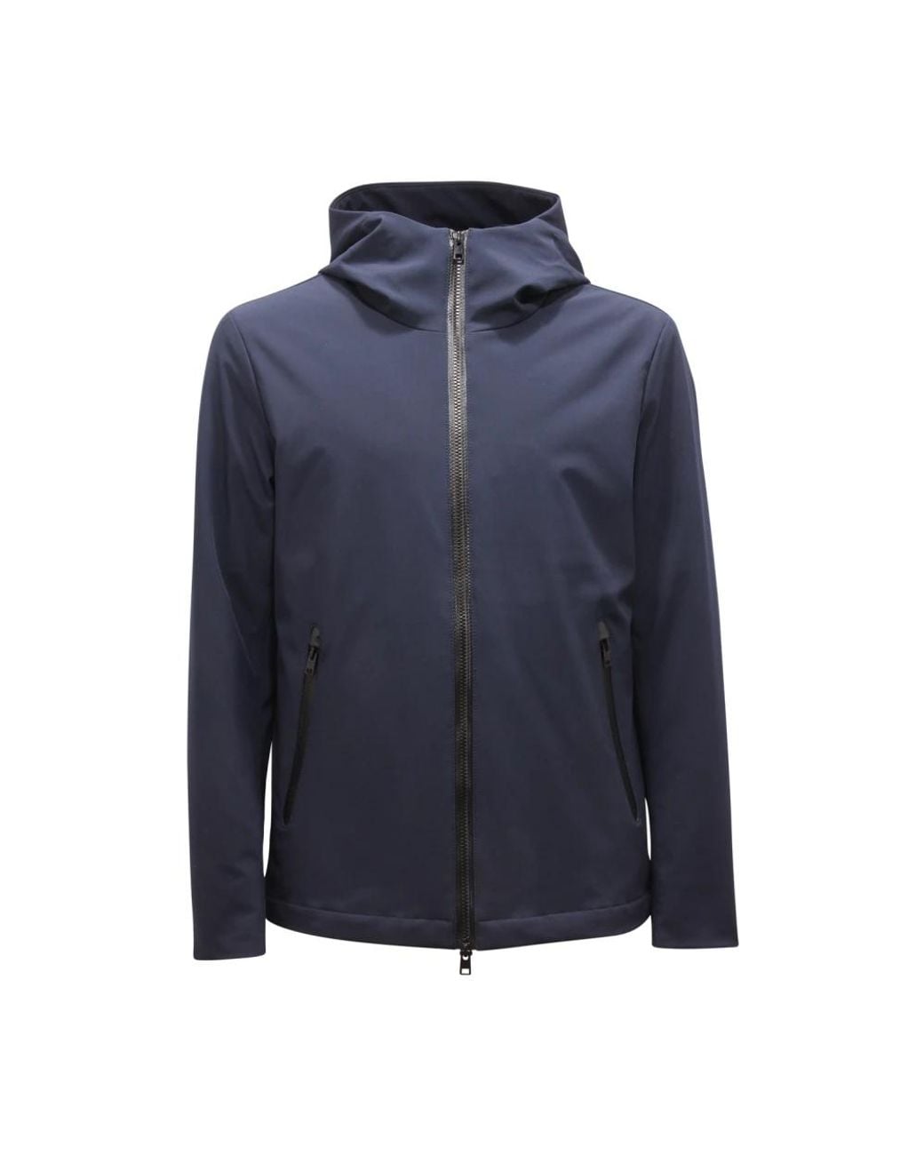 Woolrich Blue Winter Jackets for men