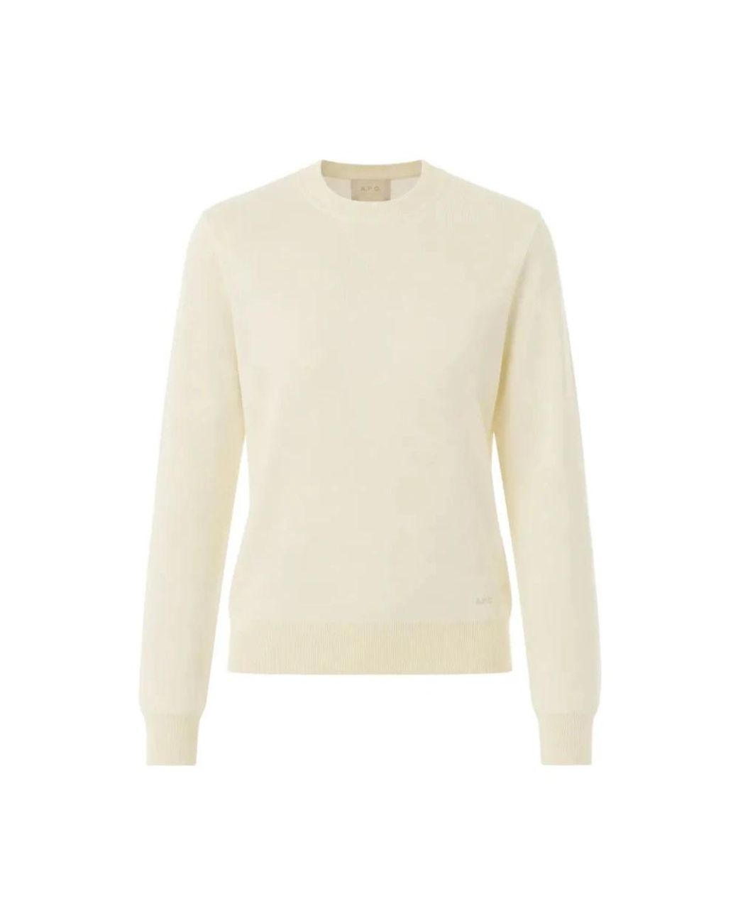A.P.C. White Philomena Pullover