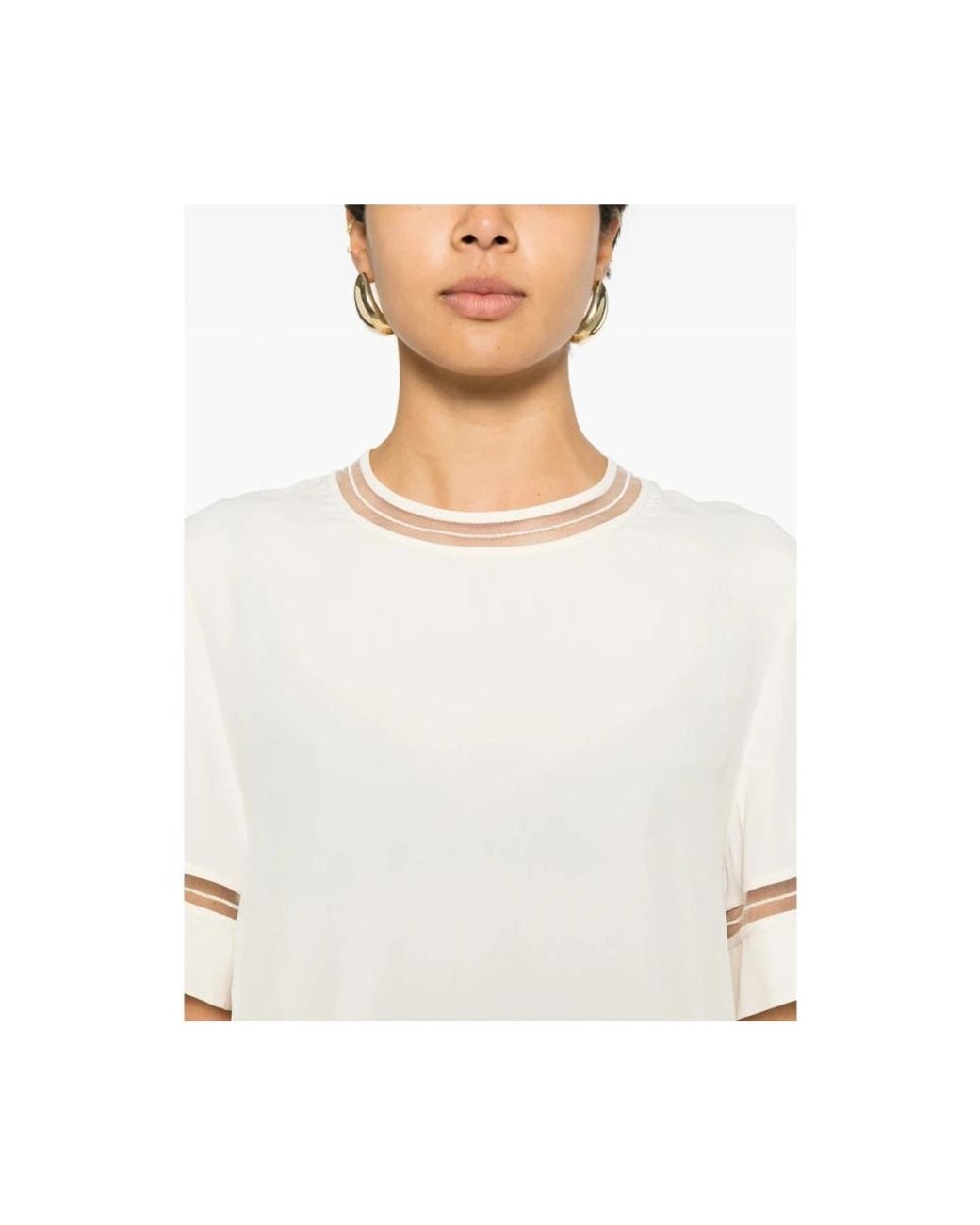 Fabiana Filippi White Blouses