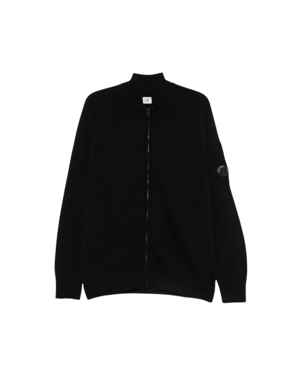 C P Company Black Cardigans for men