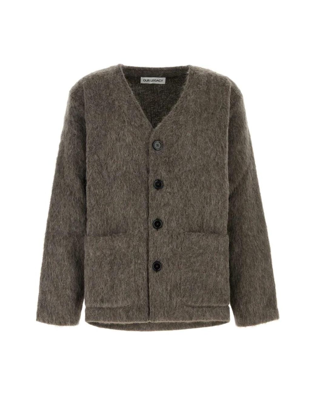 Our Legacy Truien & Vesten ,Bruin ,Wol M2266Cm Cardigan in het Green voor heren