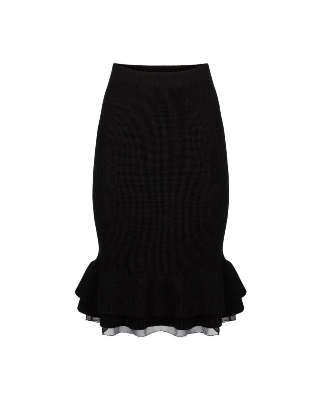 Nina Ricci Black Midi Skirts