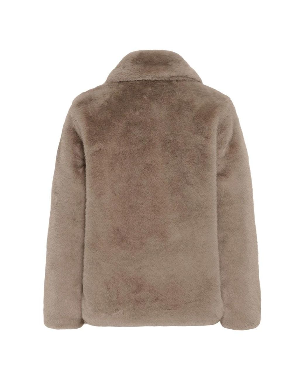 Kaffe Brown Faux Fur & Shearling Jackets