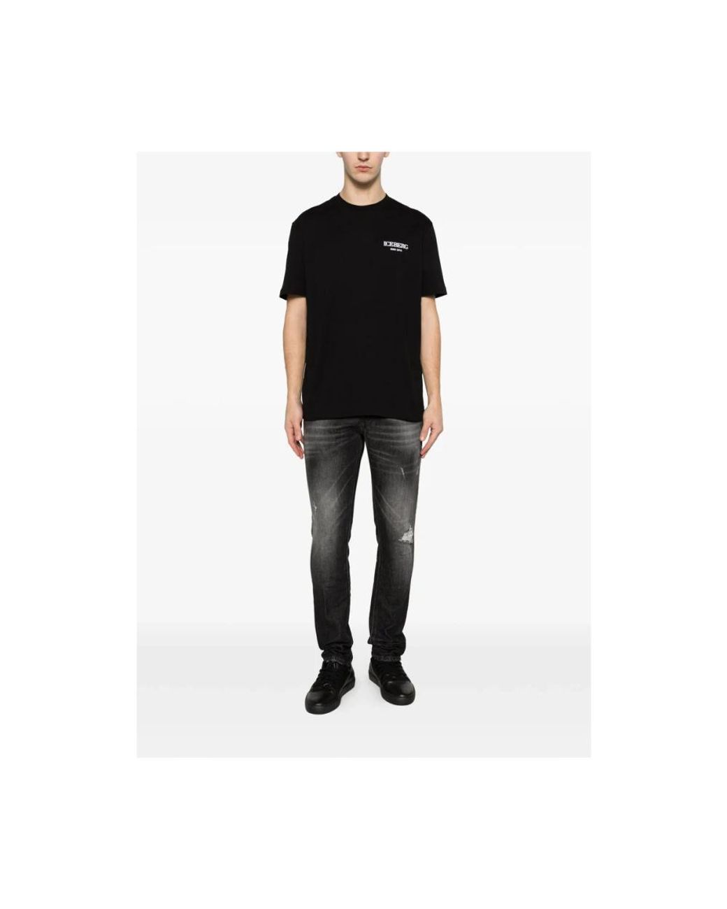 Dondup Black Skinny Jeans for men