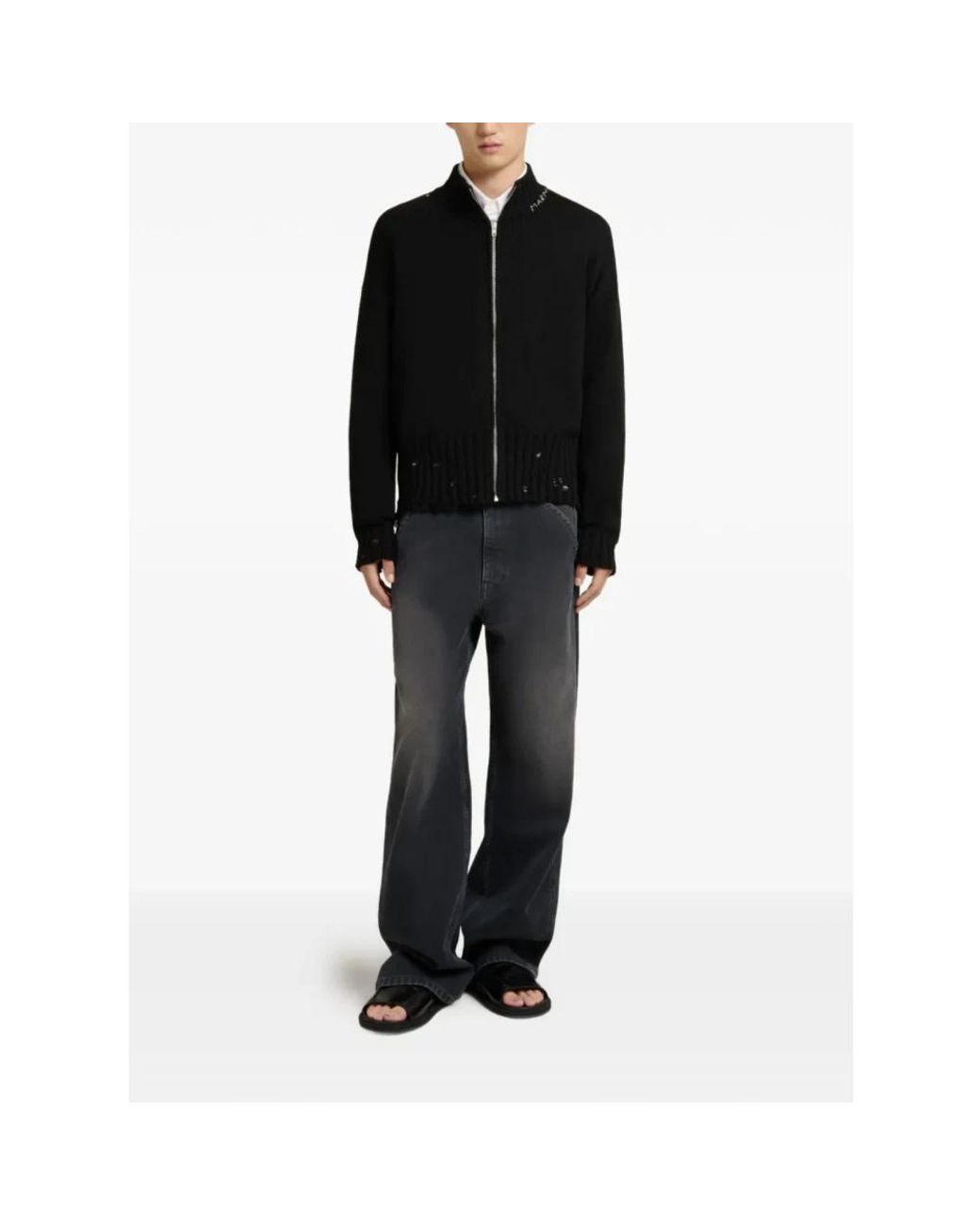 Marni Black Cardigans for men