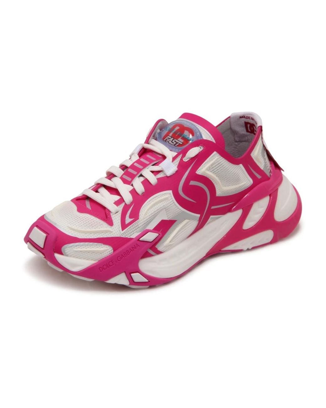 Dolce & Gabbana Pink Sneakers