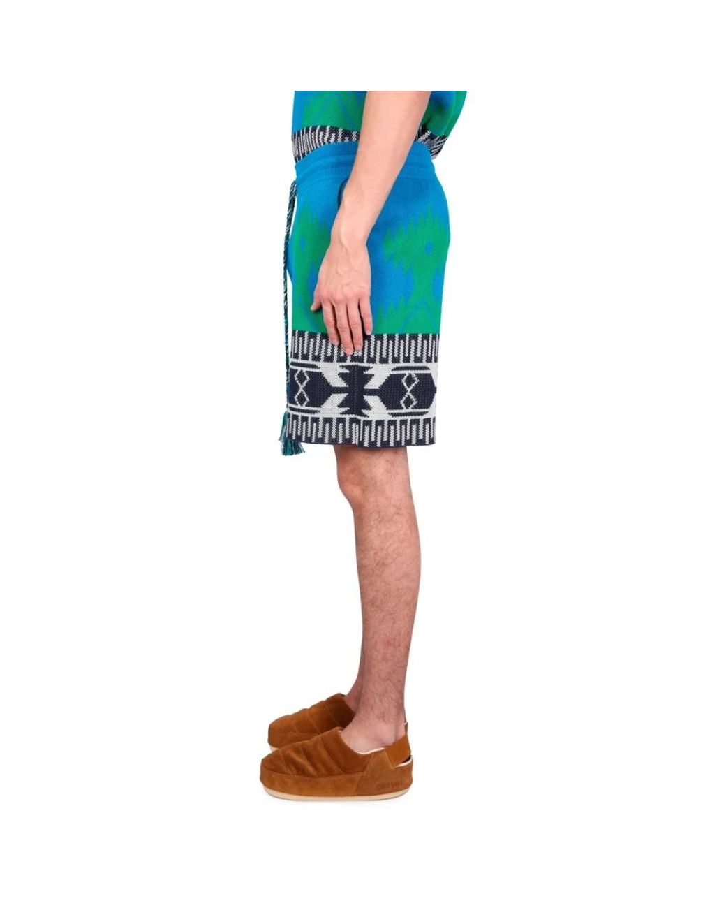 Alanui Blue Casual Shorts for men