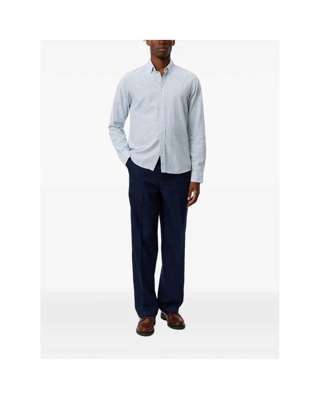 Les Deux Blue Casual Shirts for men