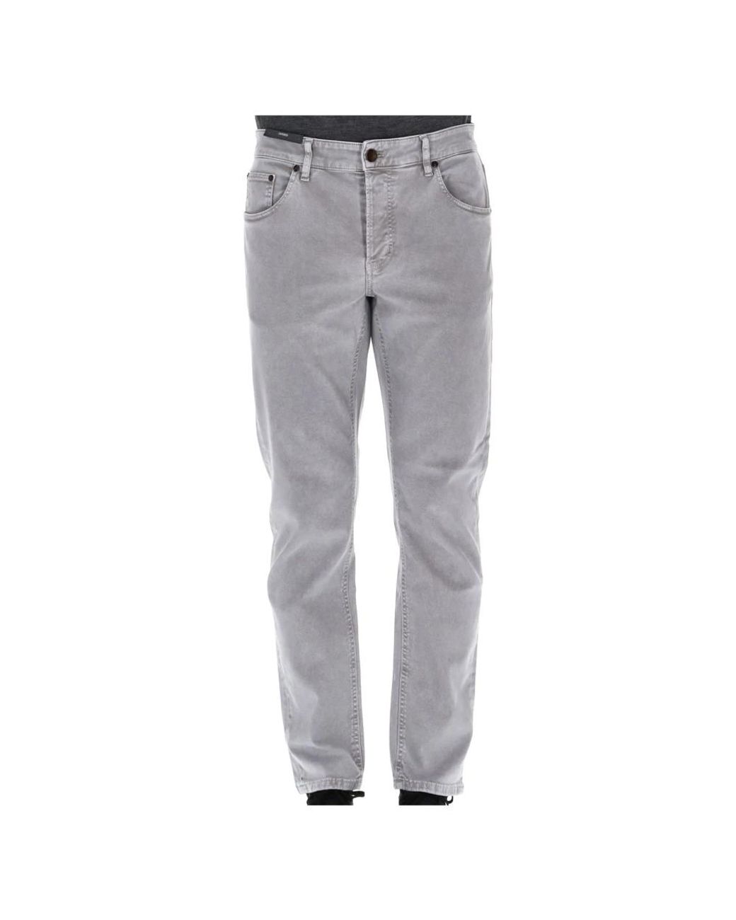PT Torino Gray Slim Fit Jeans for men