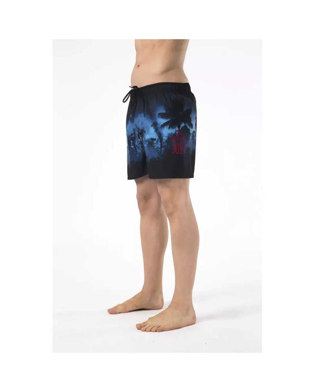 Just Cavalli Blue Beachwear for men