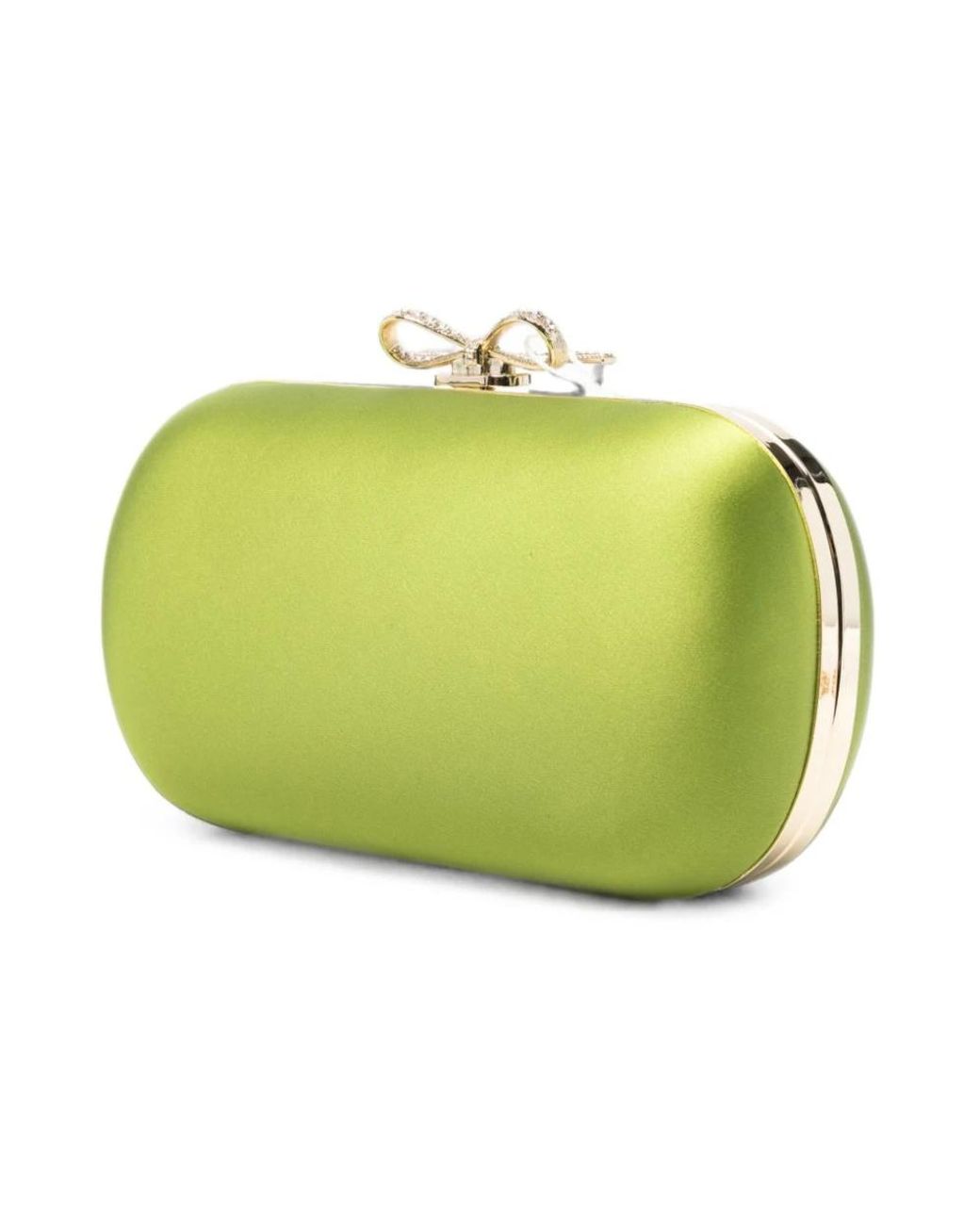 Self-Portrait Green Clutches