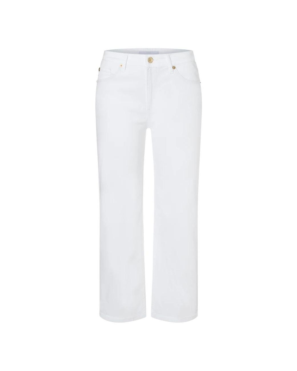 M·a·c White Cropped Jeans
