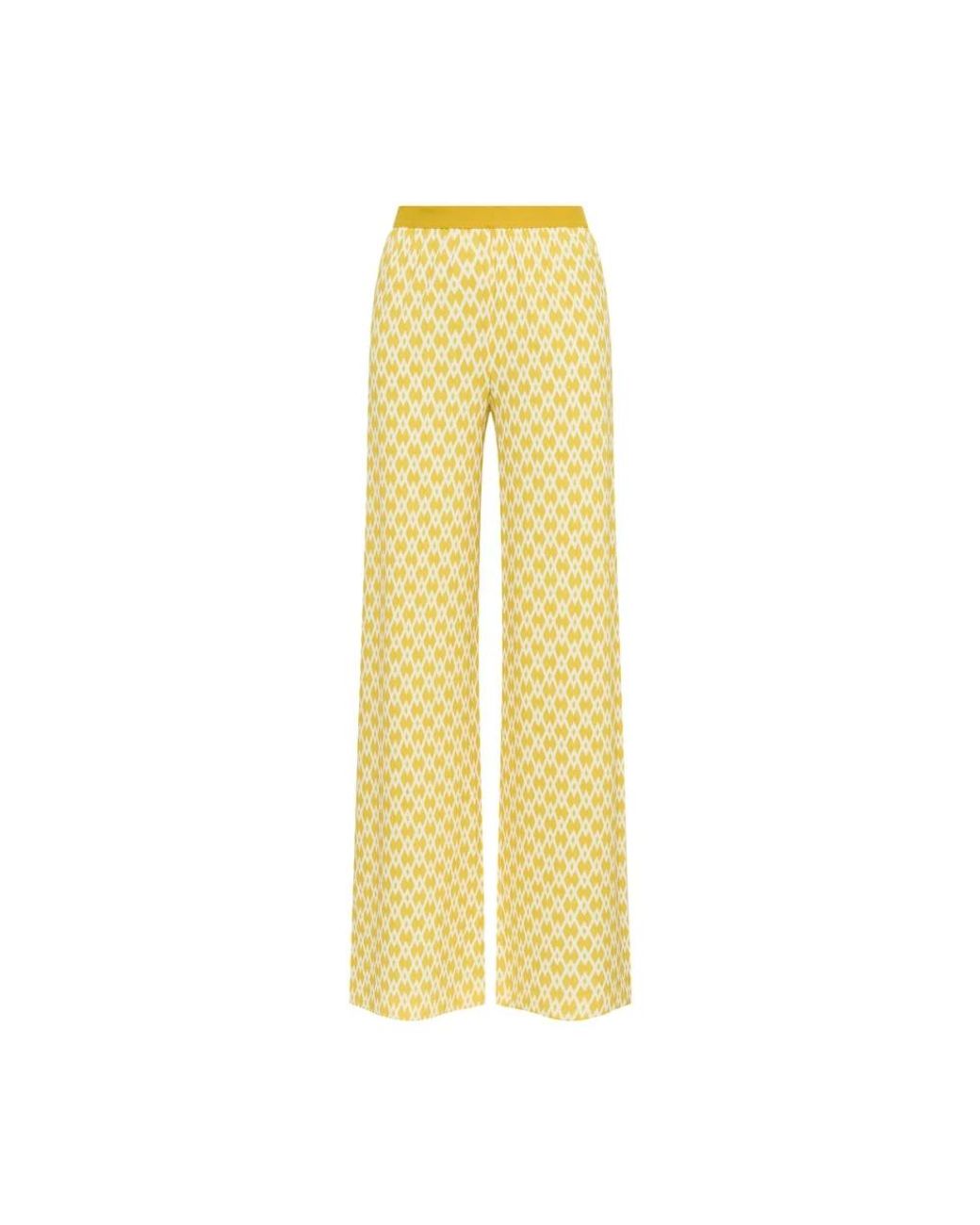 Maliparmi Yellow Wide Trousers