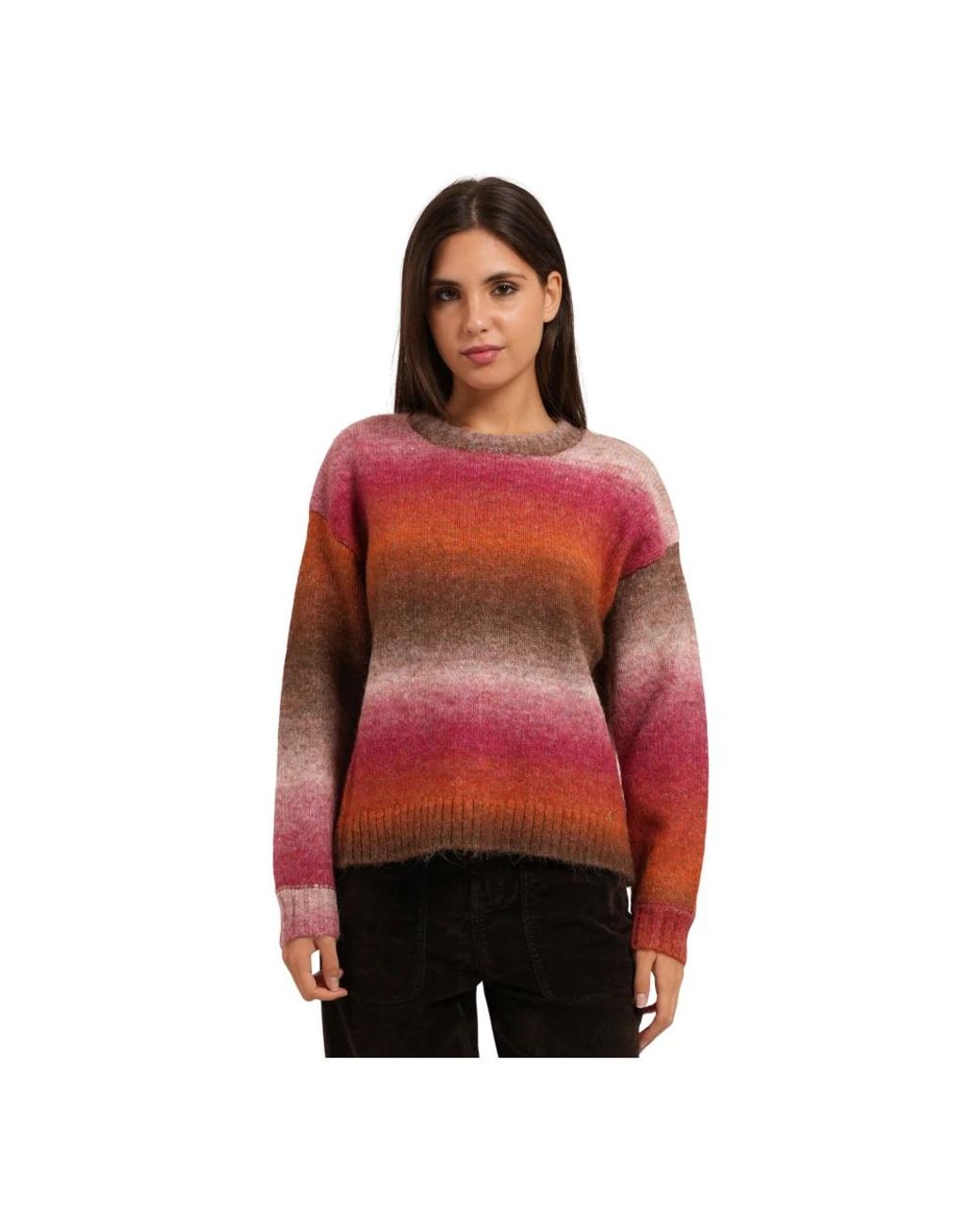 GAUDI Red Round-Neck Knitwear