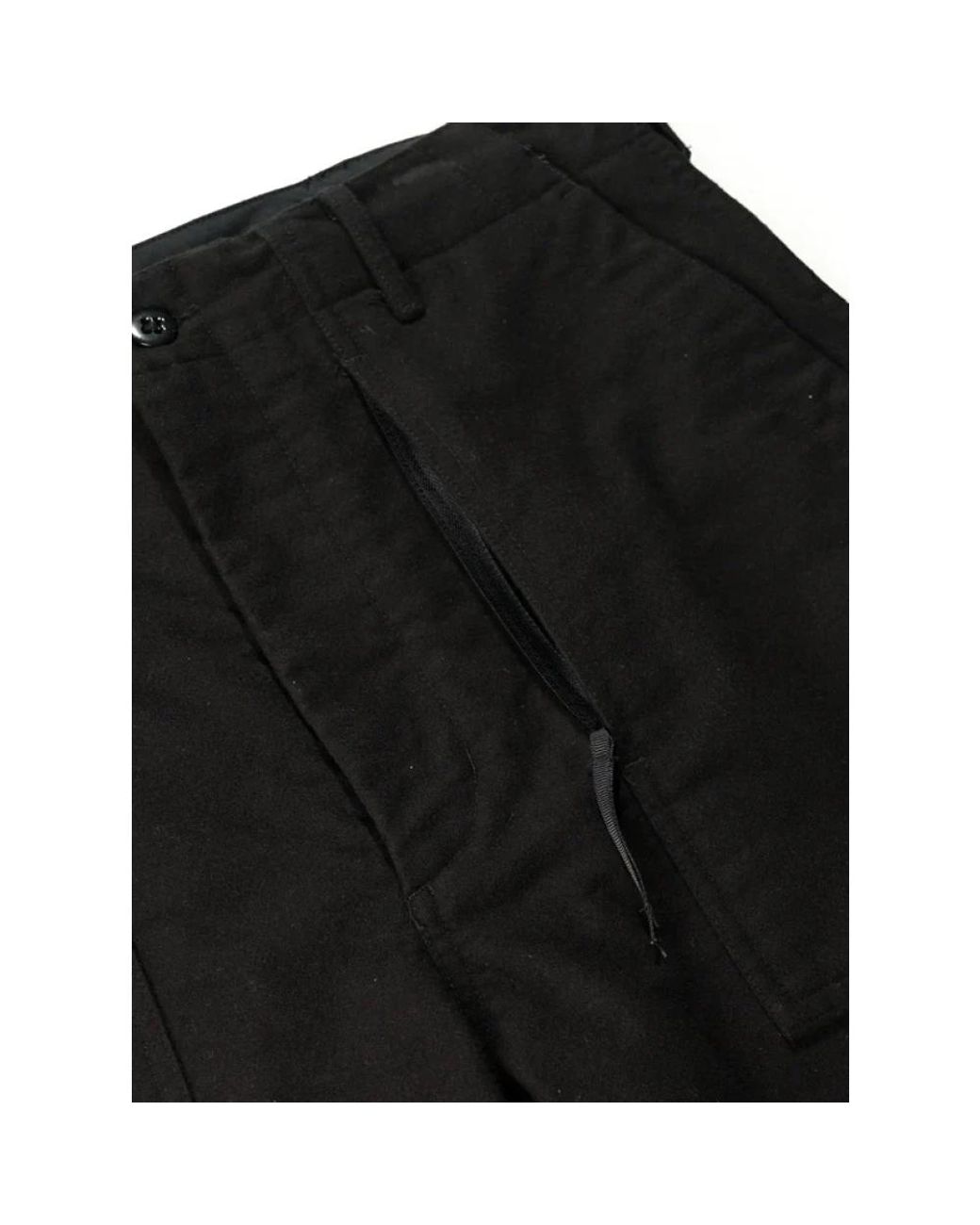 Straight Trousers Engineered Garments de hombre de color Black