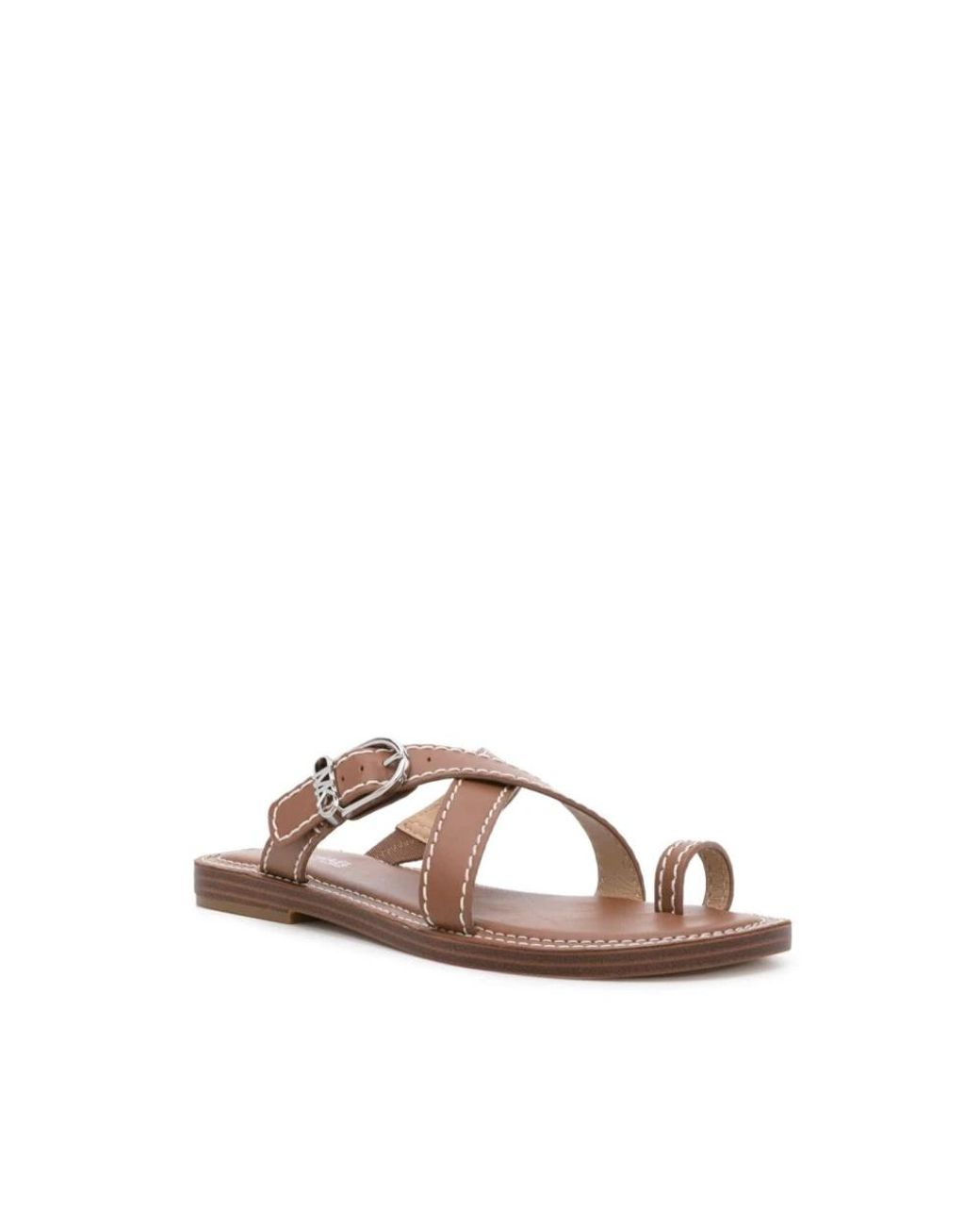 Michael Kors Brown Flip Flops