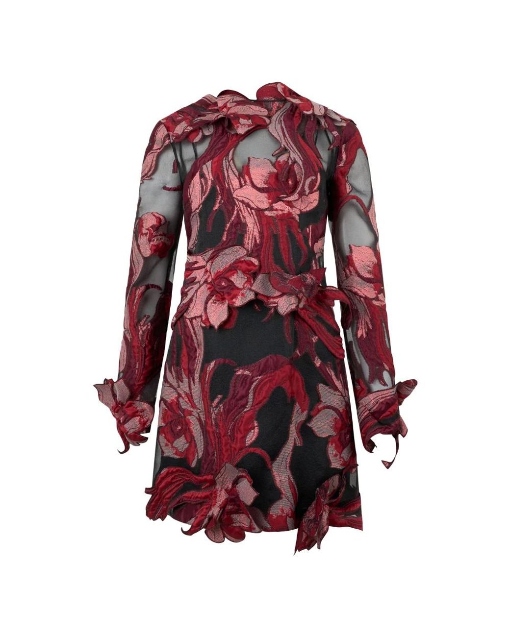 Alberta Ferretti Red Party Dresses
