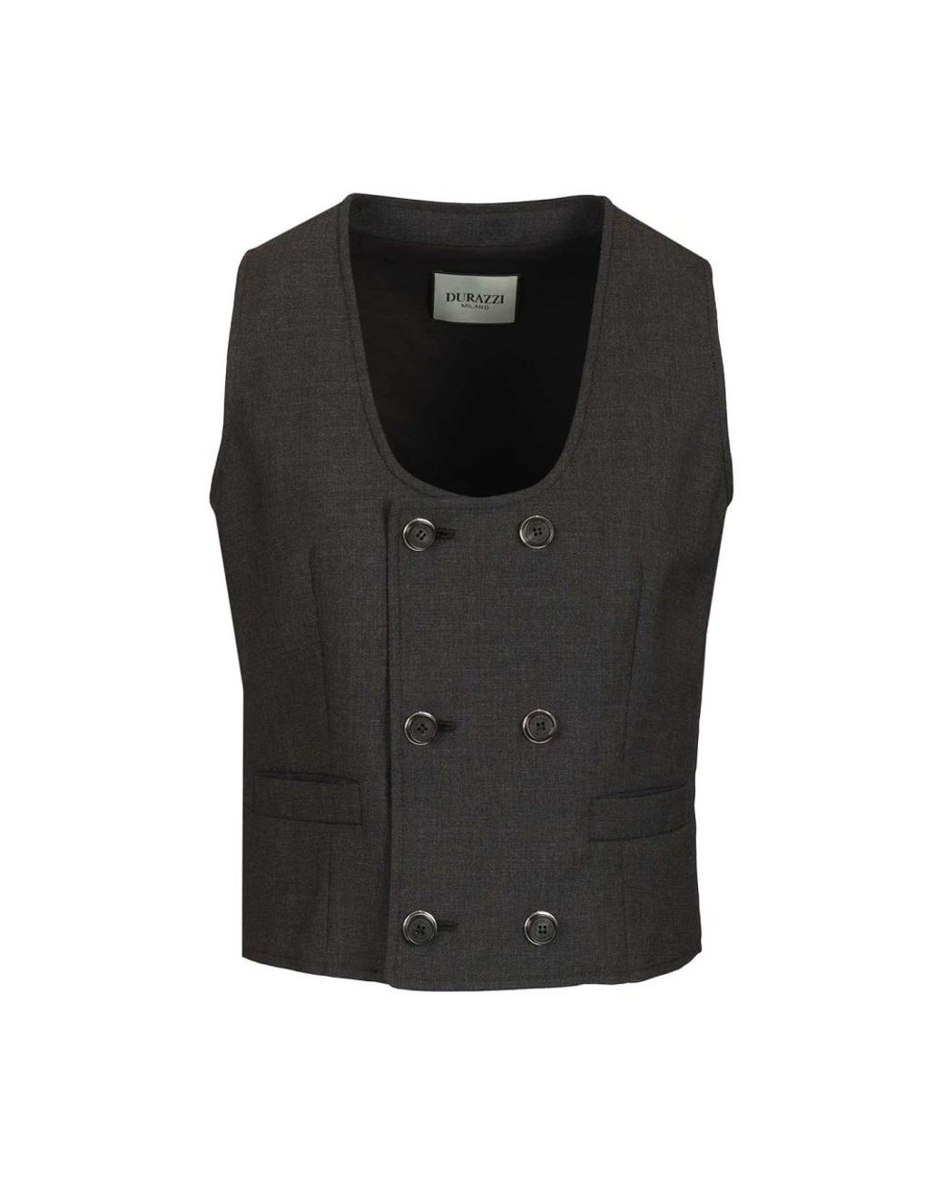 Suit Vests DURAZZI MILANO en coloris Black