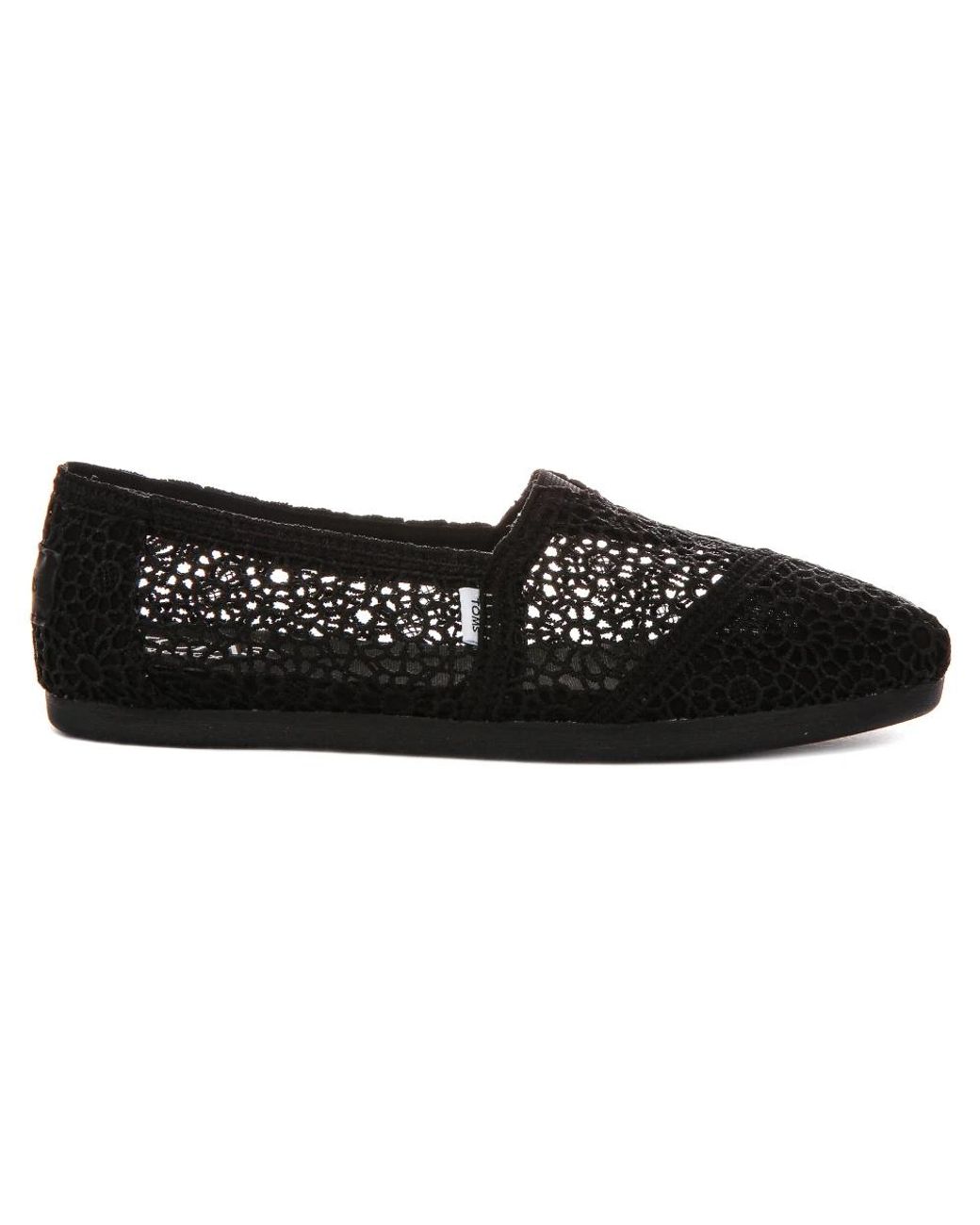 TOMS Black Ballerina Shoes