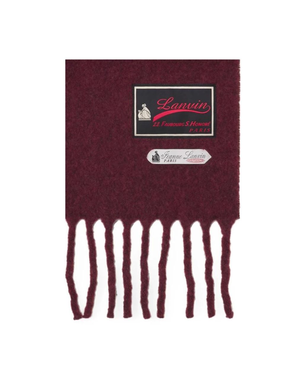 Lanvin Purple Winter Scarves for men