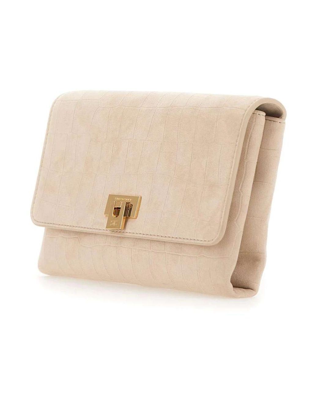 Elisabetta Franchi Natural Clutches