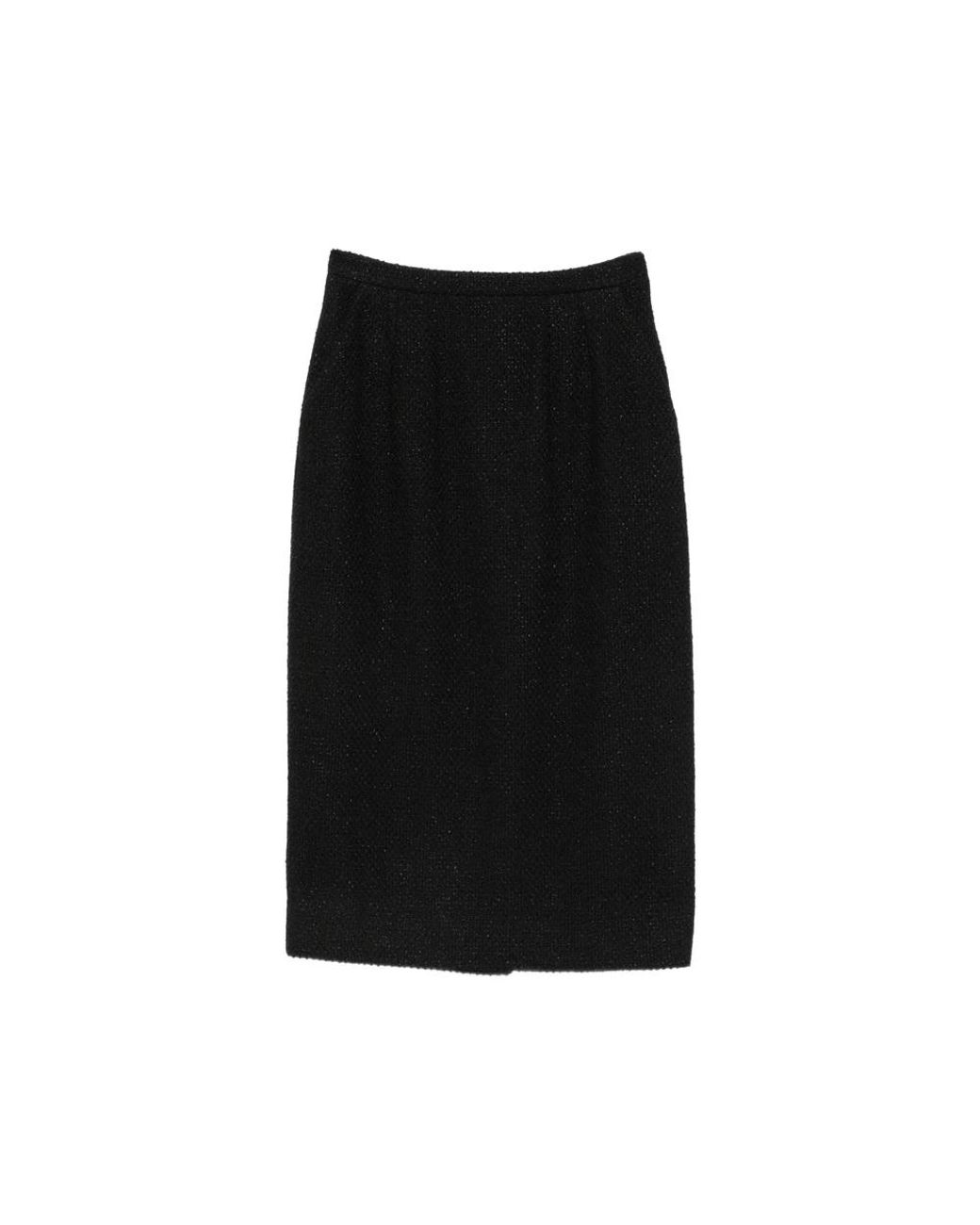 Dolce & Gabbana Black Pencil Skirts