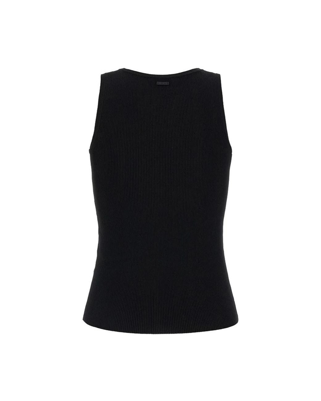 Max Mara Black Sleeveless Tops