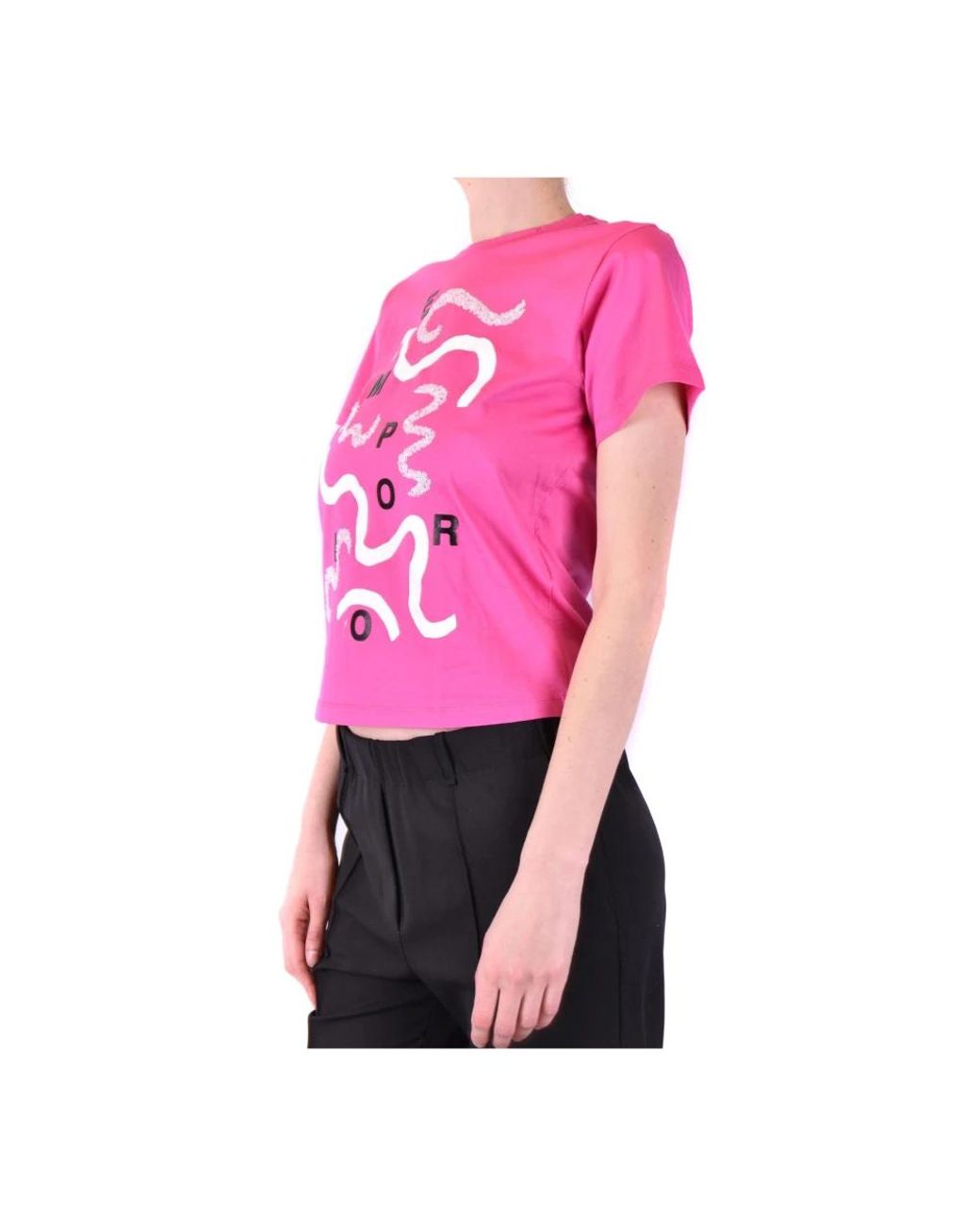 Emporio Armani Pink T-Shirts