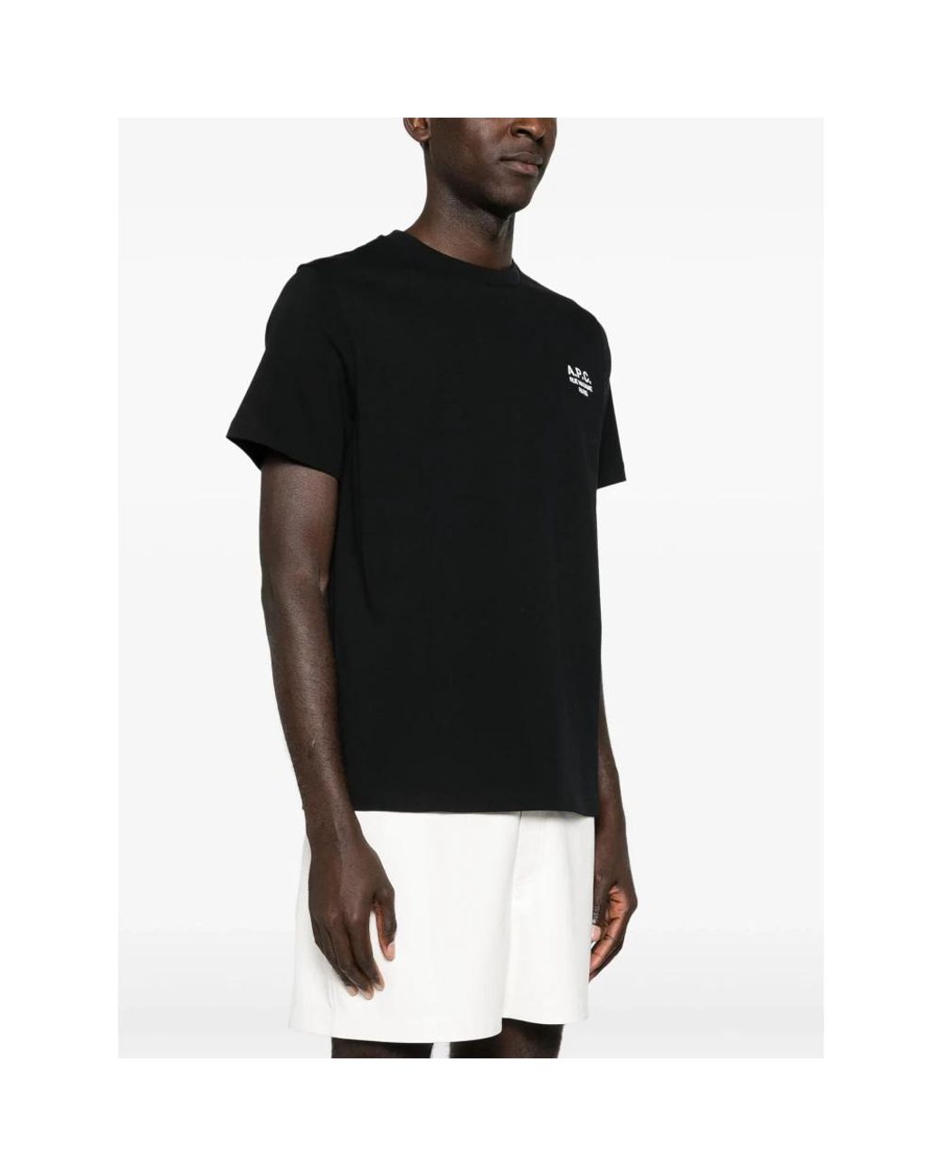 T-Shirts A.P.C. de hombre de color Black