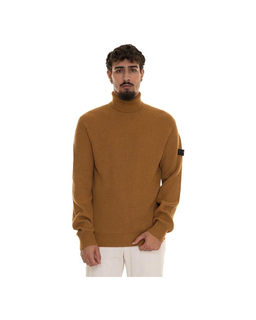 Turtlenecks Peuterey de hombre de color Brown